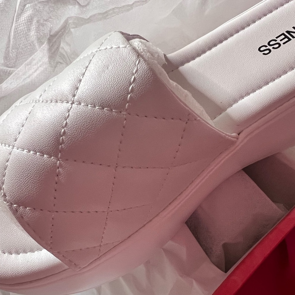 White Platform Sandals